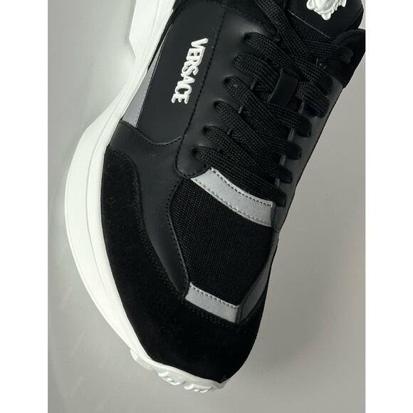 Versace Medusa Men’s Black Sneakers 14 US (47 Euro) 1011942 IT NIB main image 9